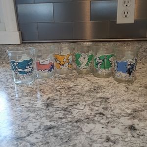 Welch's Looney Toons Jelly Jar Cups Set of 6